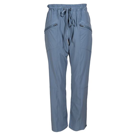 XCVI Women's Blue Jogger Pants Size S Lightweight Cropped Pants NWT - Picture 1 of 5
